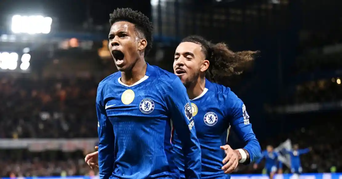 Estevao phút 95 đem về chiến thắng nghẹt thở 2-1 cho Chelsea
